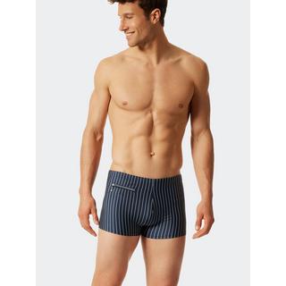 Schiesser Aqua Gestreifte Badehose  