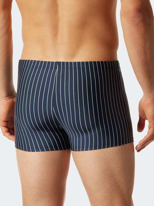 Schiesser Aqua Gestreifte Badehose  
