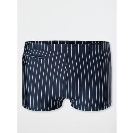 Schiesser Aqua Gestreifte Badehose  