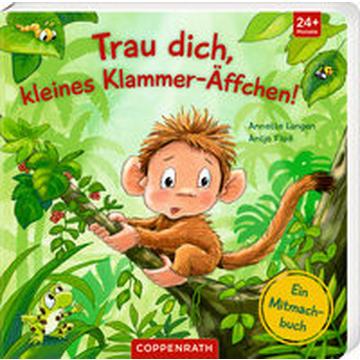 Trau dich, kleines Klammer-Äffchen!