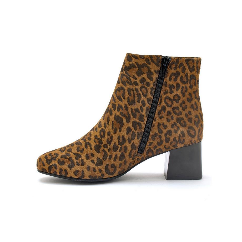 Pédiconfort  damen ankle boots mit doppeltem reißverschluss 