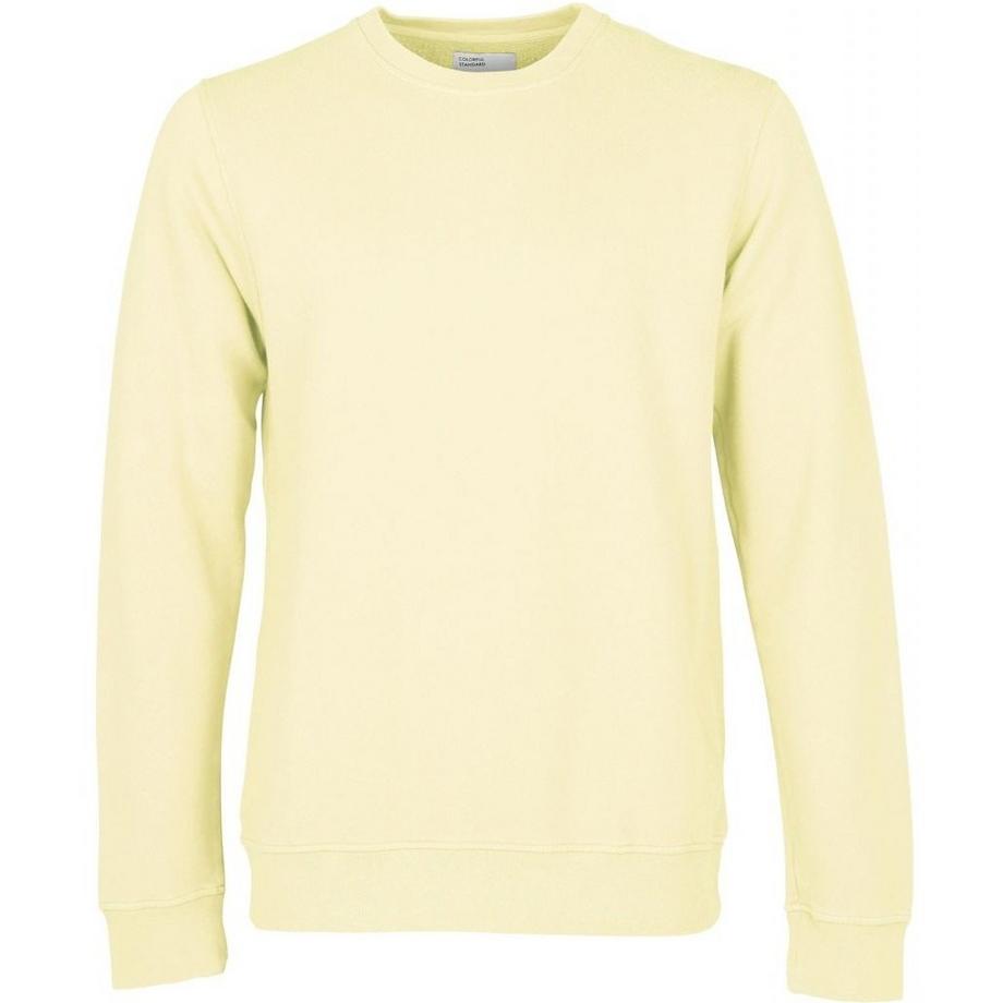 Felpa girocollo Colorful Standard Classic Organic soft yellow