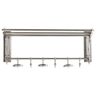 Calicosy Attaccapanni da parete con 6 ganci e porta cappelli  