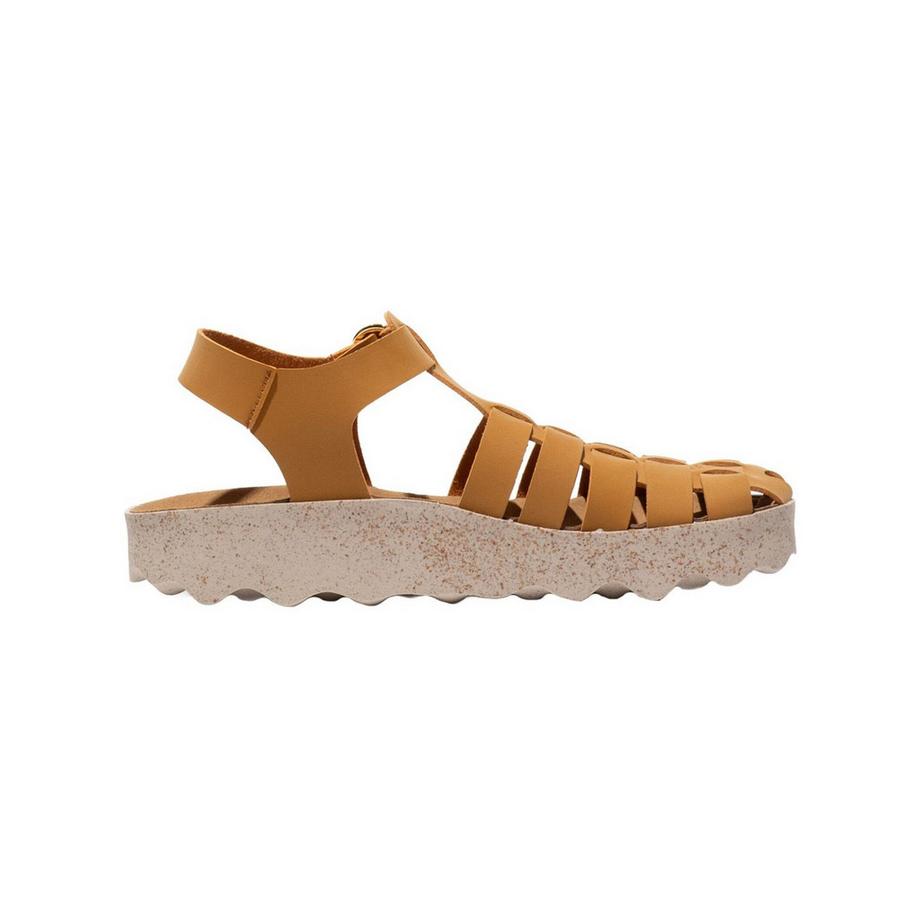 ASPORTUGUESAS Geflochtene Riemen Sandale mit Plateausohle  