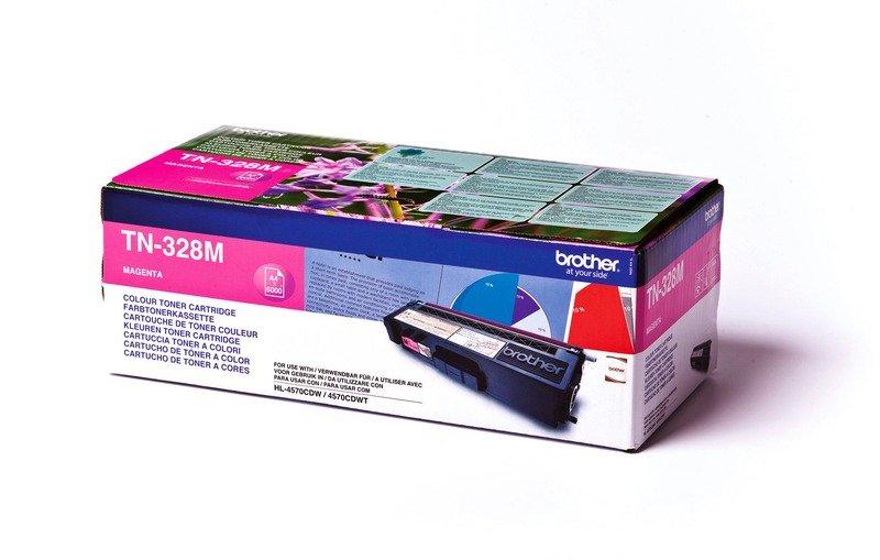 Image of brother BROTHER Toner Super HY magenta TN-328M HL-4570CDN 6000 Seiten - ONE SIZE