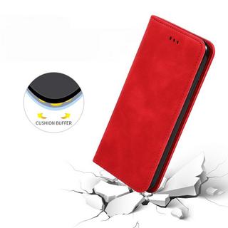 Cover-Discount  iPhone 11 Pro Max - Custodia Business Flip rossa 