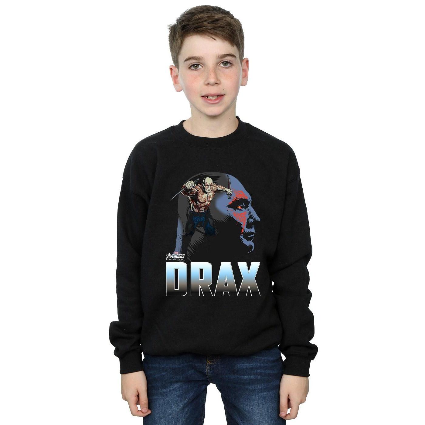 MARVEL  Avengers Infinity War Drax Character Sweatshirt 