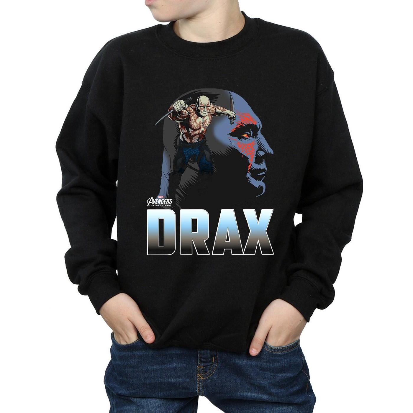 MARVEL  Avengers Infinity War Drax Character Sweatshirt 