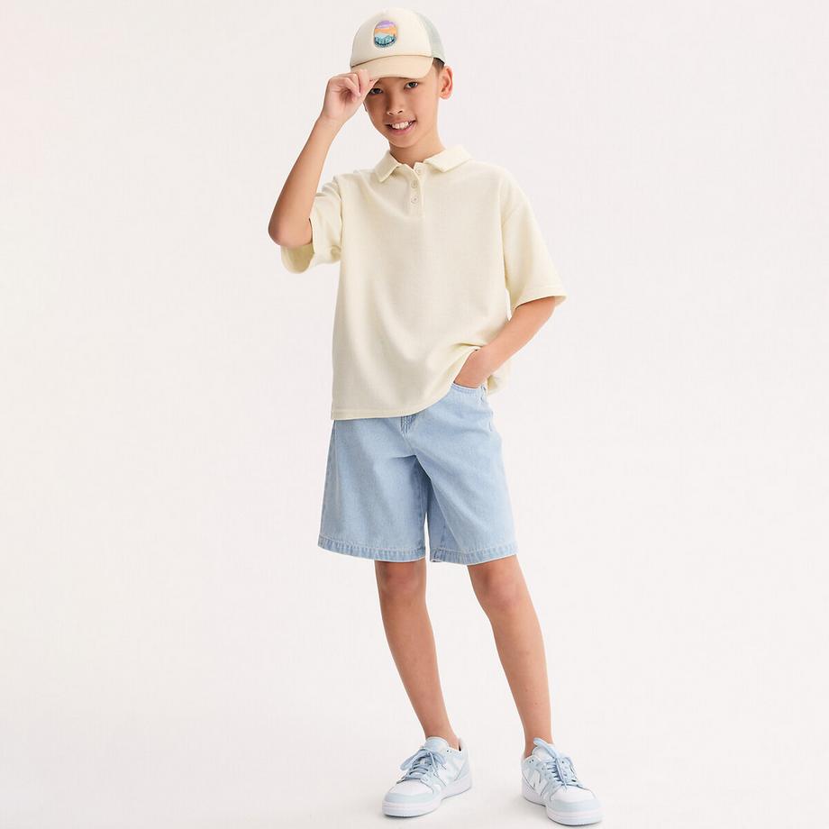 La Redoute Collections  Poloshirt mit kurzen Ärmeln 