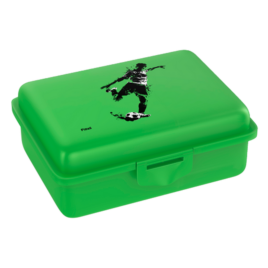Fizzii Lunchbox mit Trennfach grün, Kicker