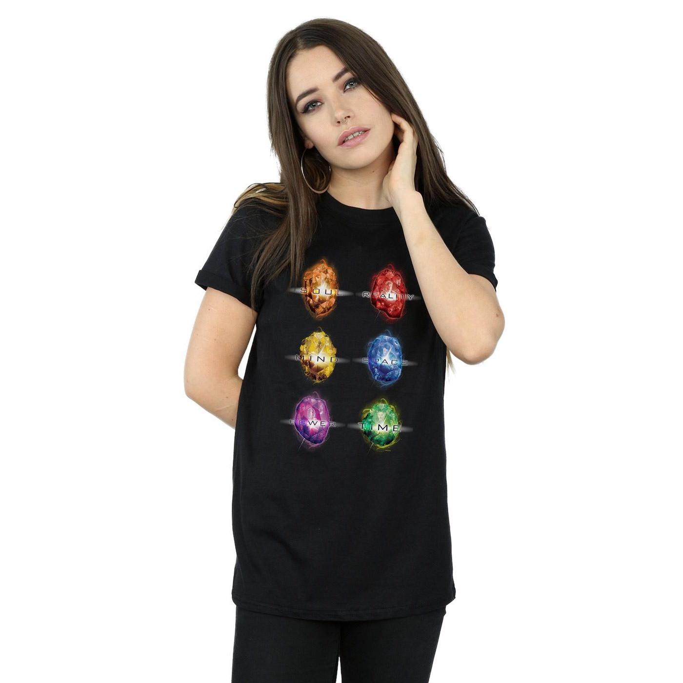 MARVEL  Tshirt AVENGERS INFINITY WAR INFINITY STONES 