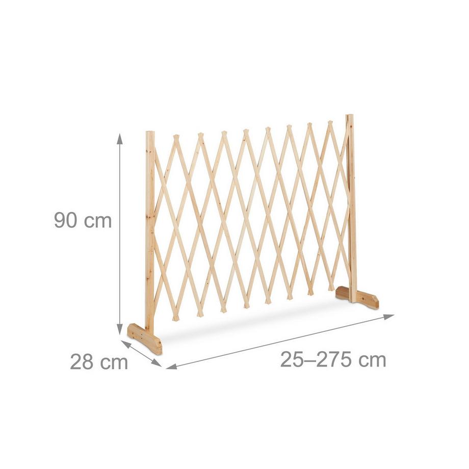 B2X  Einziehbares Holzspalier 
