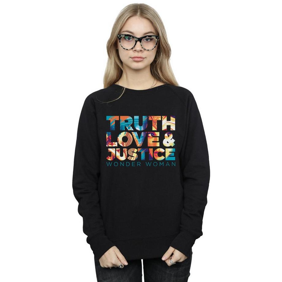 DC COMICS Truth Love Justice Sweatshirt  