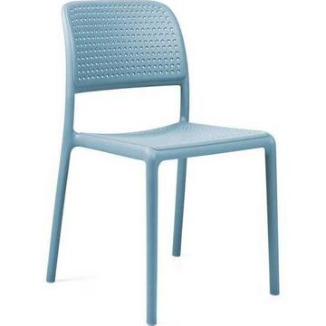 Chaise de jardin Bora Bistrot bleu clair