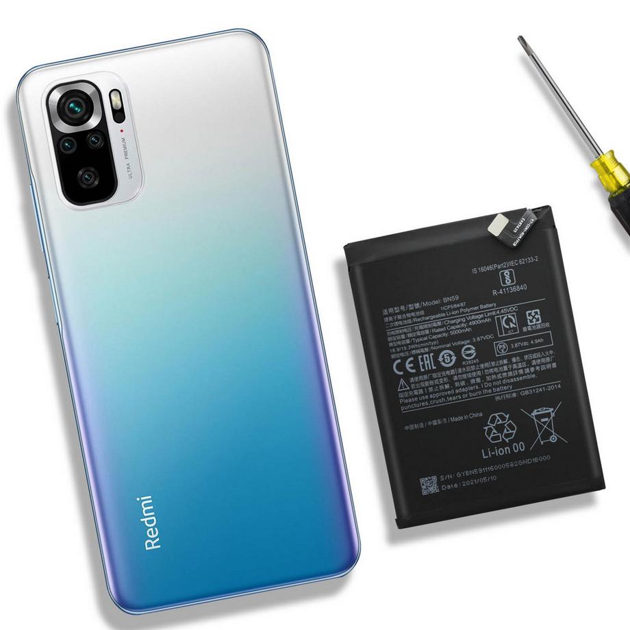 Avizar  4900mAh Akku Xiaomi Redmi Note 10s / 10 
