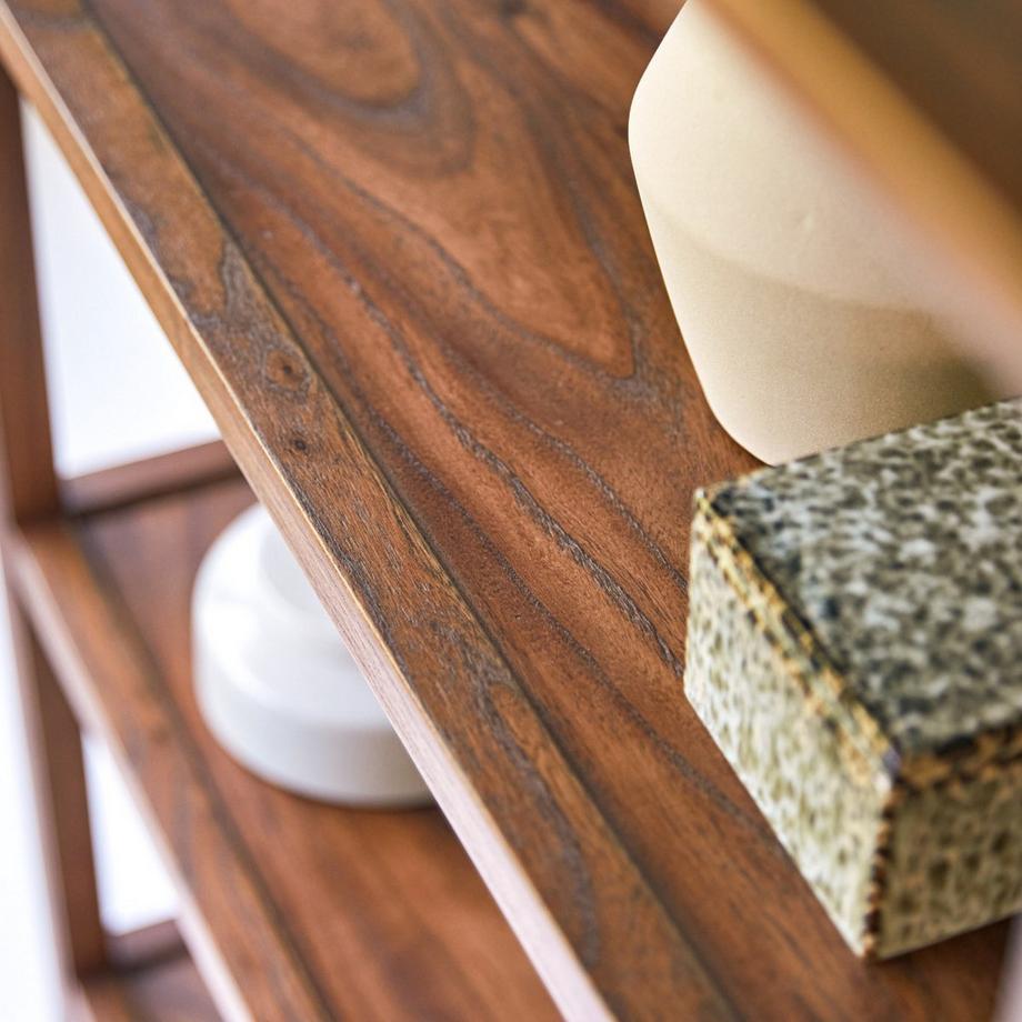 Tikamoon Bücherregal aus massiver Ulme Ame  