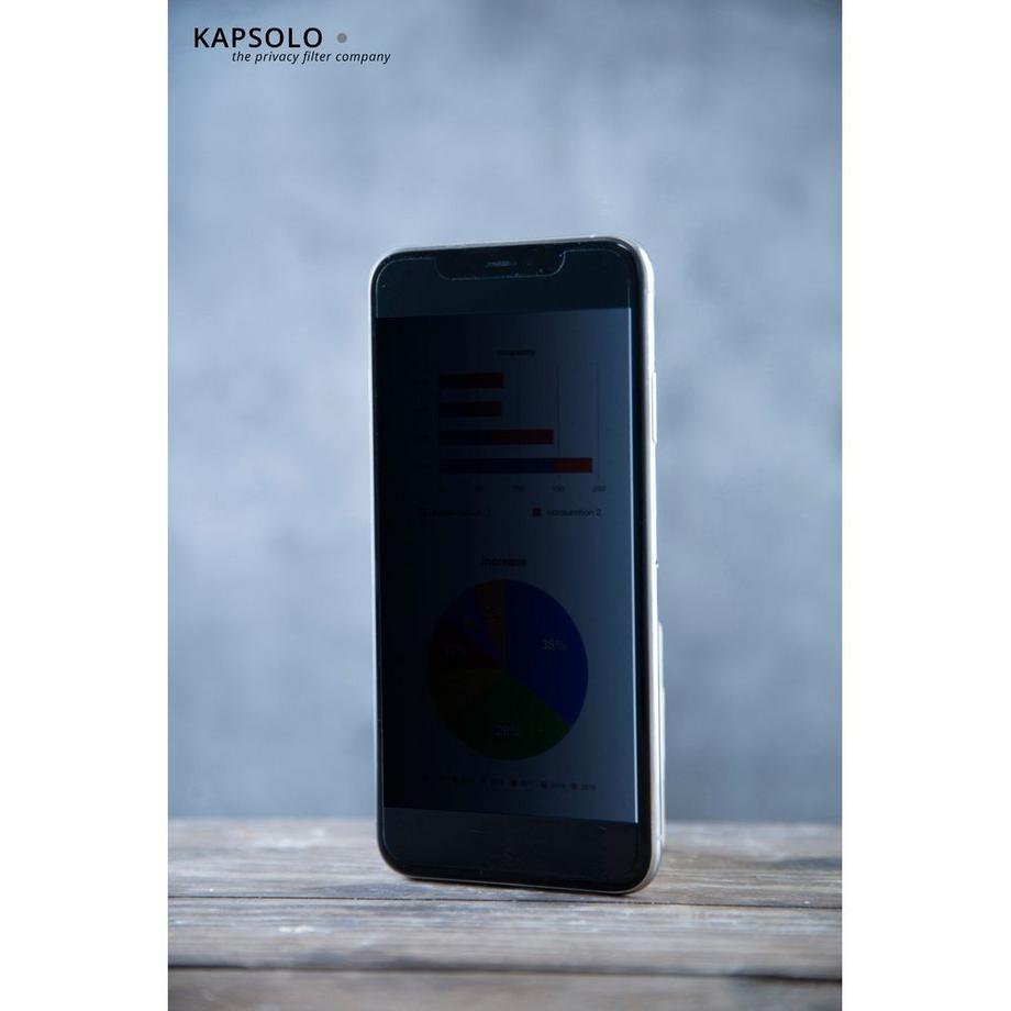 KAPSOLO  2-Way Filtro adesivo per schermo iPhone X 