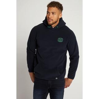 JP1880  Sweat à capuche en polaire à finitions élastiques 