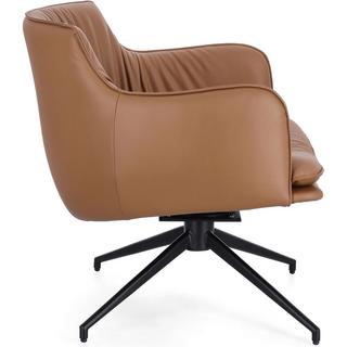 mutoni Fauteuil pivotant Vermont cognac  