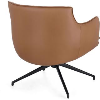 mutoni Fauteuil pivotant Vermont cognac  