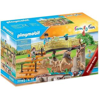 Playmobil  FamilyFun Löwen im Freigehege (71192) 