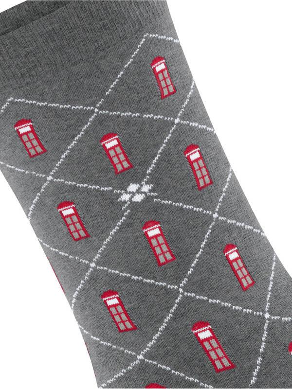 Burlington Phone Booth Muster Socken  