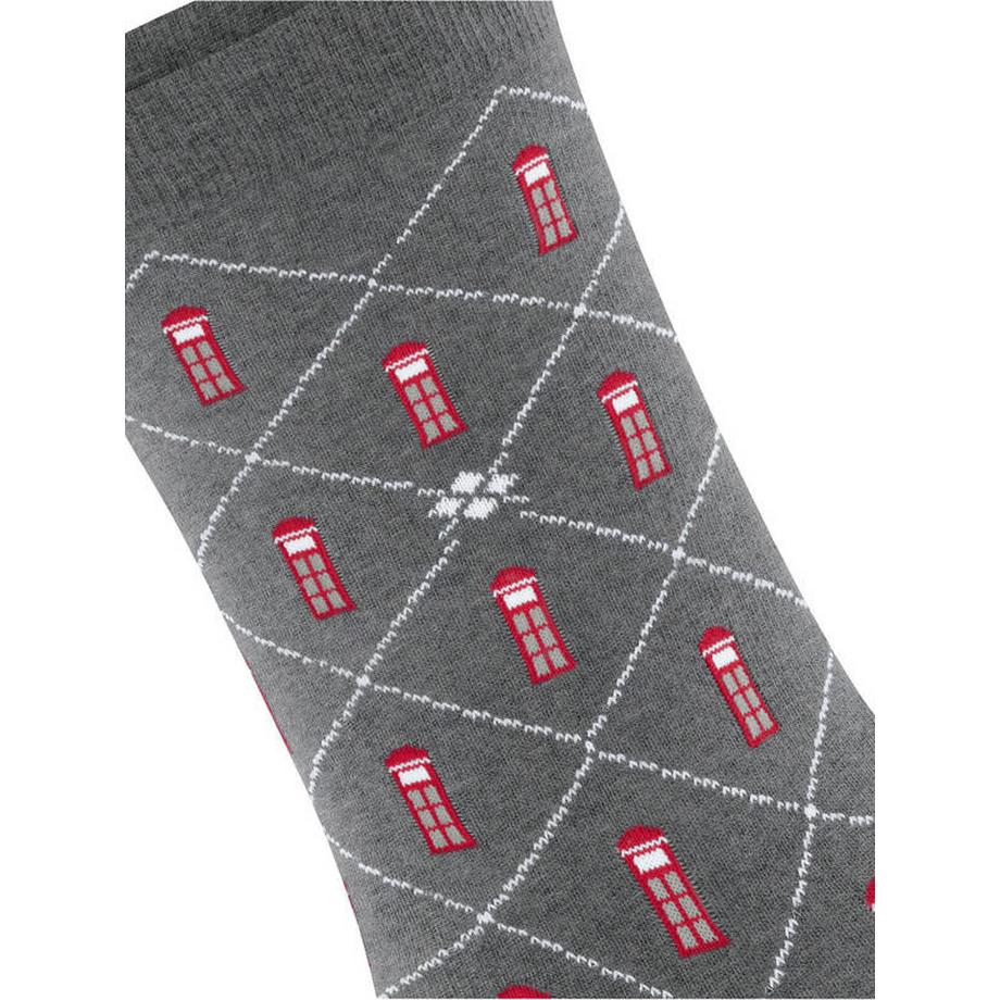 Burlington Phone Booth Muster Socken  
