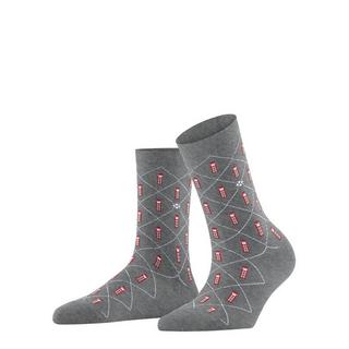 Burlington Phone Booth Muster Socken  