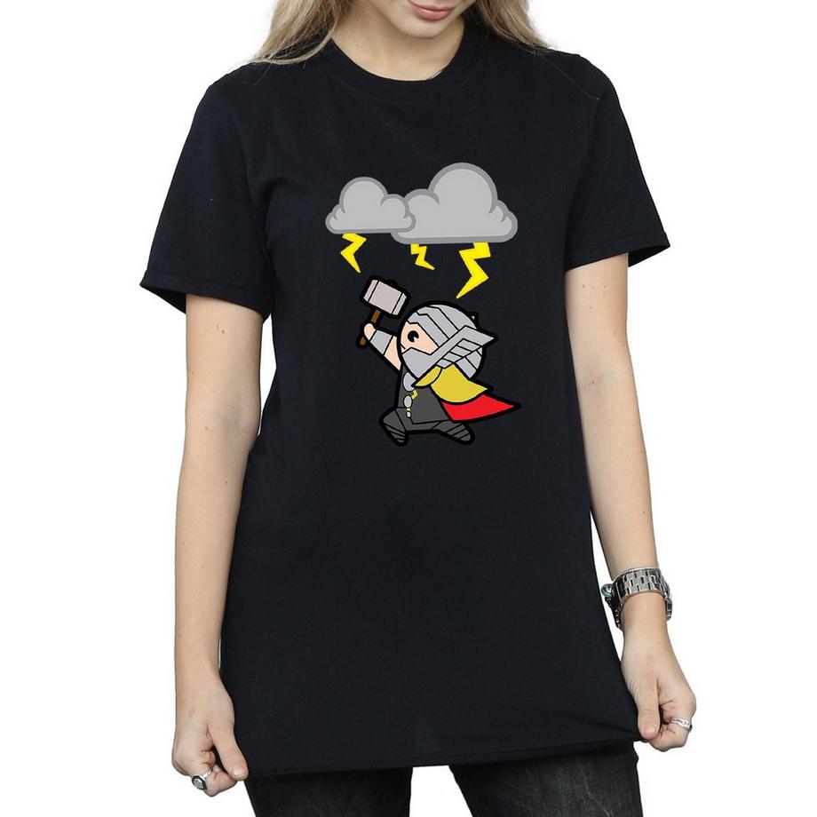 MARVEL God Of Thunder T-Shirt Stampata  