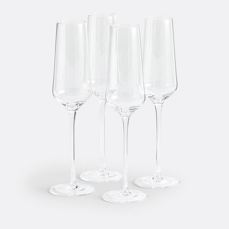 4er-Set Sektgläser Zonza