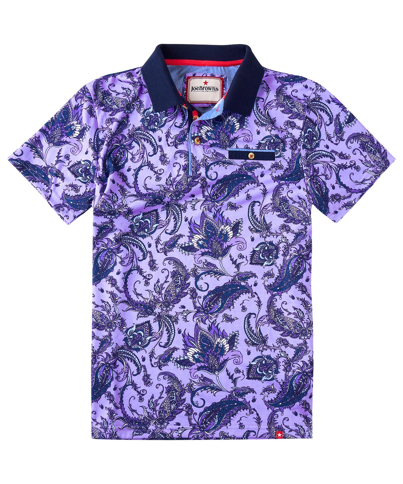 Joe Browns  Poloshirt mit Paisleymuster 