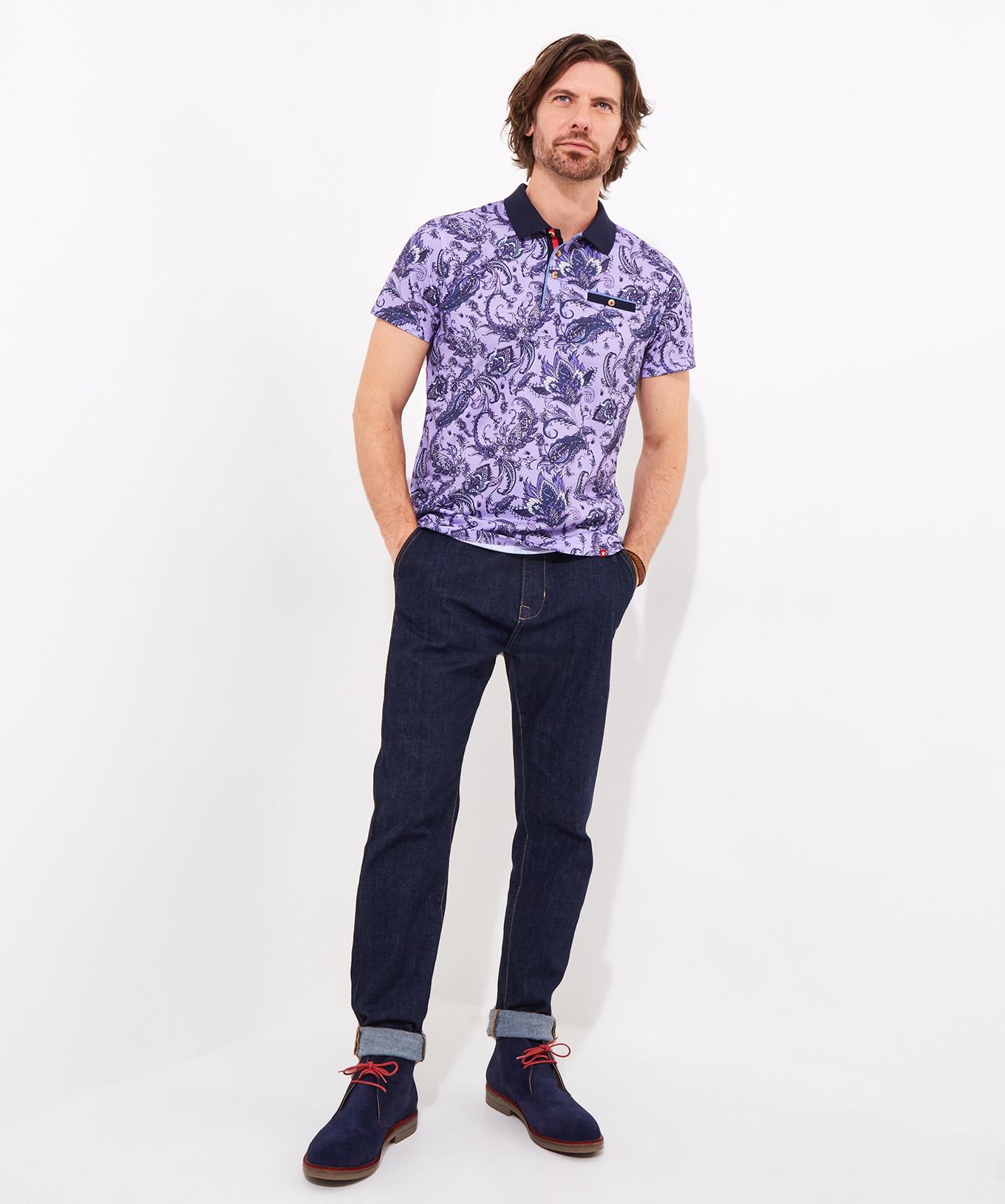 Joe Browns  Poloshirt mit Paisleymuster 