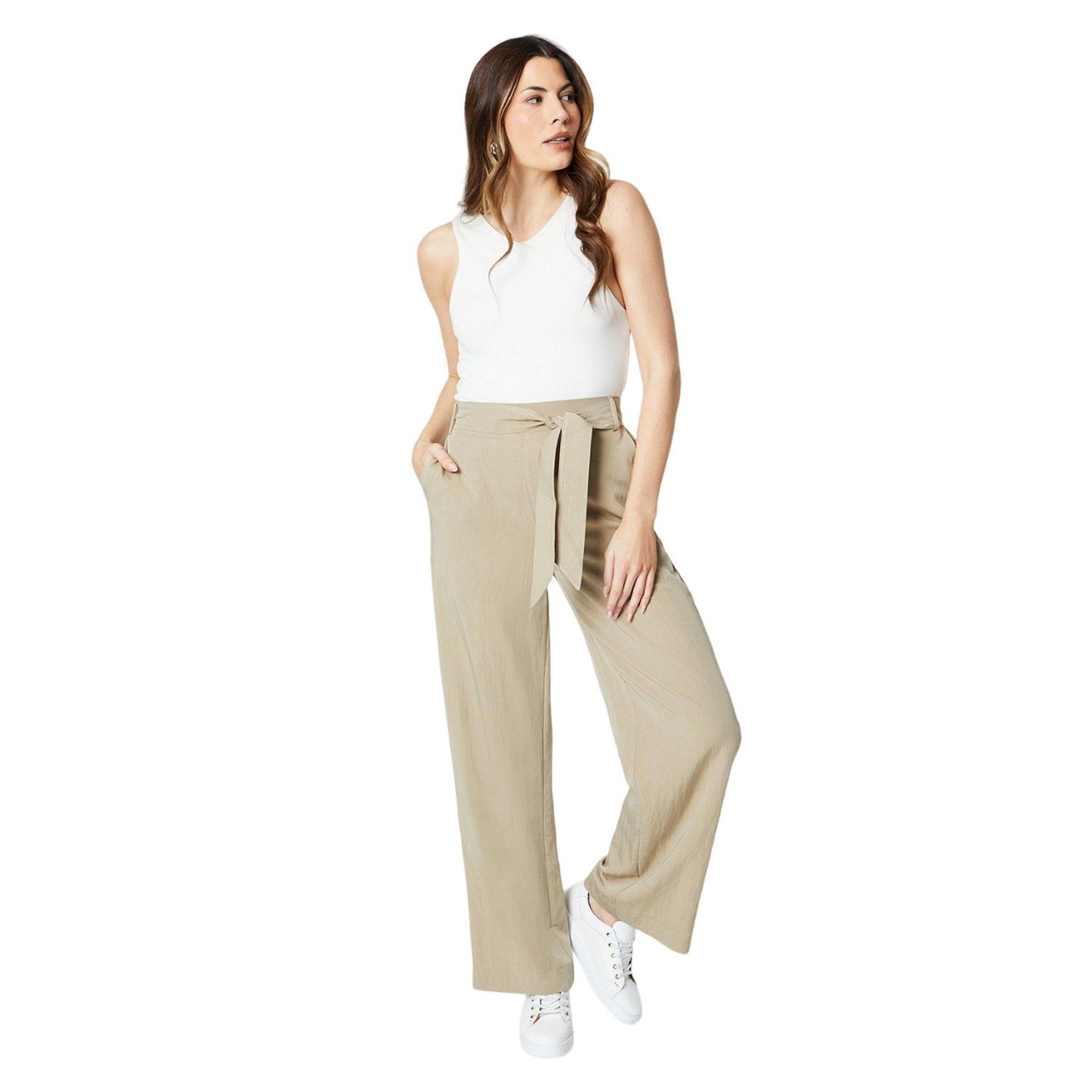 Principles Pantaloni a Gamba Larga con Cintura Annodabile  