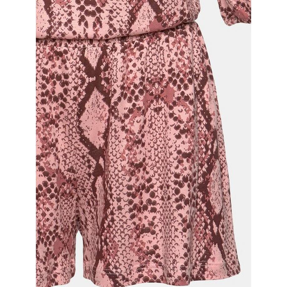 LASCANA Playsuit Snake Stampa Spalle Scoperte  