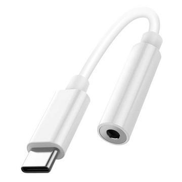 USB-C / 3.5mm Klinkenadapter Weiß