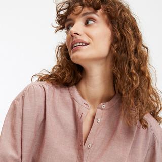 La Redoute Collections  Bluse mit Stehkragen und langen Ärmeln 