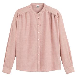 La Redoute Collections  Bluse mit Stehkragen und langen Ärmeln 