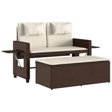 Gartenbank poly-rattan