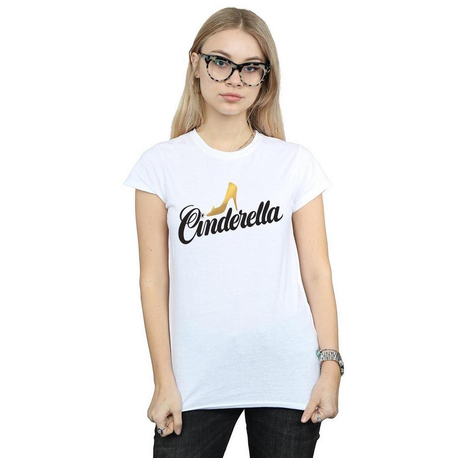 Disney Cinderella Slipper Stampa T-Shirt  