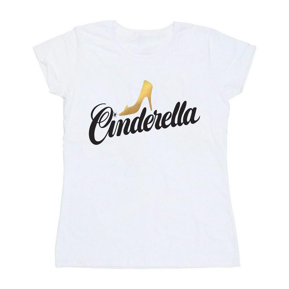 Disney Cinderella Slipper Stampa T-Shirt  