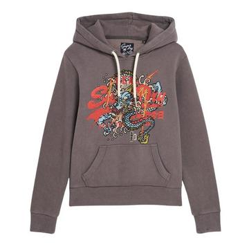 hoodie damen vintage logo tokyo