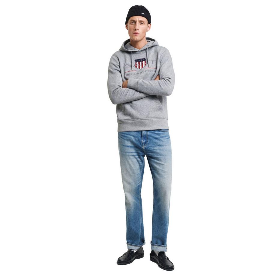 GANT Archive Shield Regular Fit Hoodie  