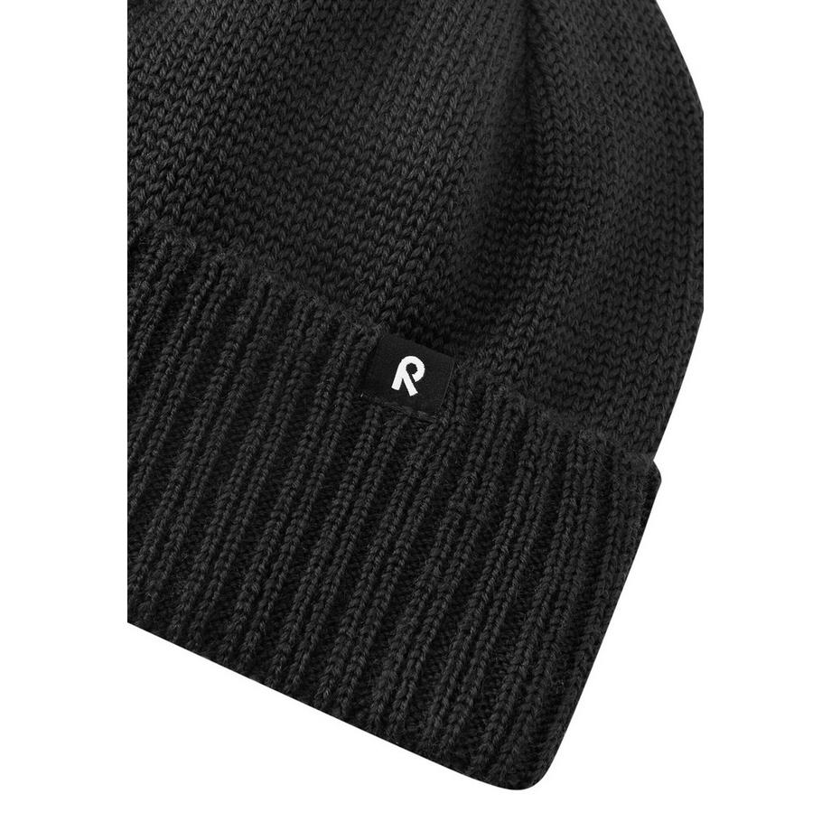 Reima  Kinder Wollmütze Kalotti Black 