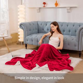 Alopini Coperta in Pile Sherpa Soffice  