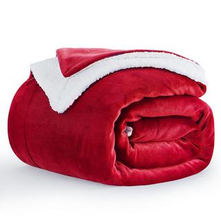 Alopini Coperta in Pile Sherpa Soffice  