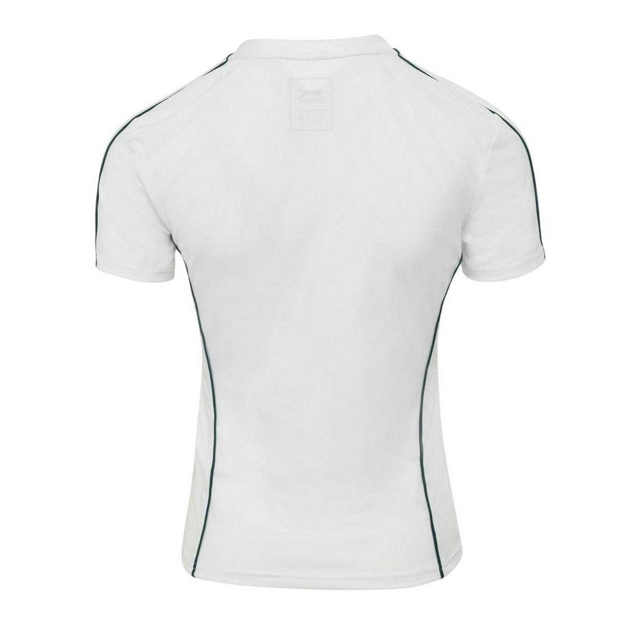Slazenger Tennis T-Shirt mit Kontrastpaspel  