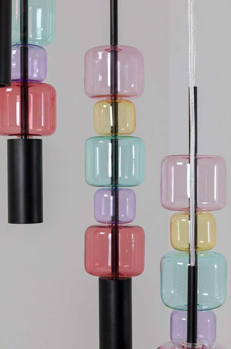 KARE Design Lampe à suspendre Candy Bar Colore ronde 41  