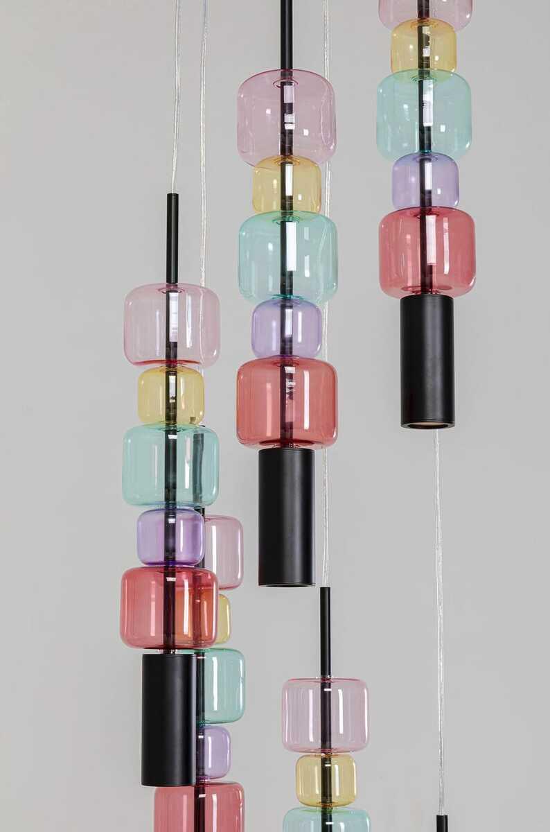 KARE Design Lampe à suspendre Candy Bar Colore ronde 41  
