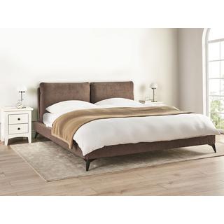 Beliani Letto en Bouclé Scandinavo MELLE  