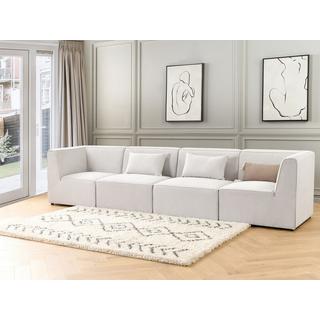 Beliani Modulsofa aus Cord Modern LEMVIG  